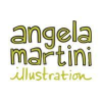 angela martini illustration logo image