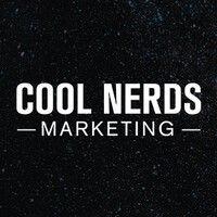 cool nerds marketing logo image