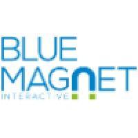 blue magnet interactive logo image