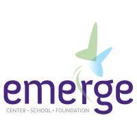 the emerge center logo image