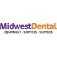 midwest dental equipment & supply logo image