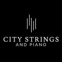 city strings & piano logo image