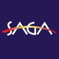 saga construction & development logo image