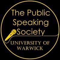 the public speaking society at the university of warwick