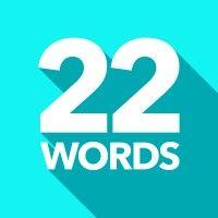 22 words