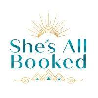 she's all booked logo image