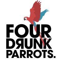 four drunk parrots logo image