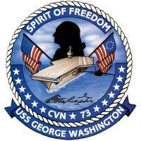 uss george washington (cvn-73) aircraft carrier logo image