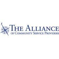 the alliance of community service providers logo image