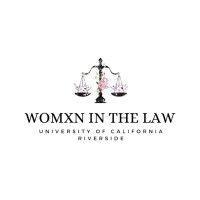 ucr womxn in the law logo image