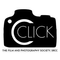 click, the film & photography society, srcc logo image