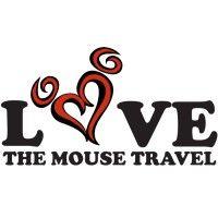 love the mouse travel logo image