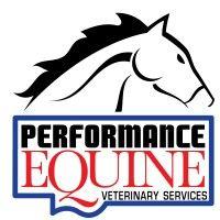 performance equine veterinary services logo image