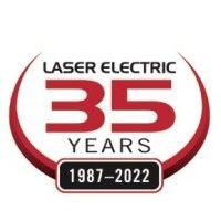 laser electric, inc. logo image