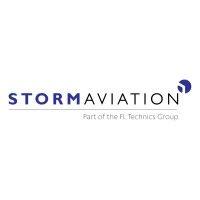 storm aviation logo image