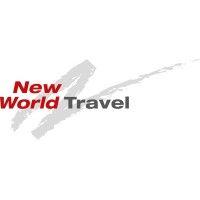 new world travel logo image