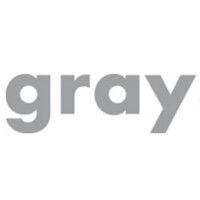 gray public relations logo image