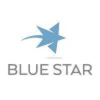 blue star design logo image