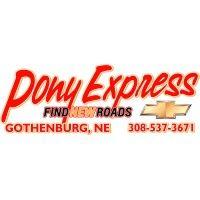 pony express chevrolet logo image