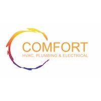 comfort hvac, plumbing & electrical logo image