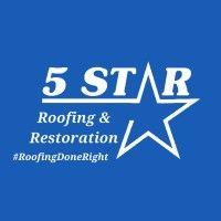 5 star roofing and restoration, llc logo image