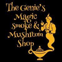 the genie's magic smoke & mushroom shop llc logo image