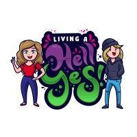 living a hell yes! logo image