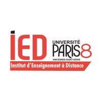 ied paris 8 logo image