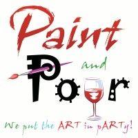 paint and pour logo image