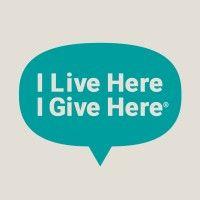 i live here i give here logo image