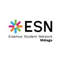 erasmus student network málaga logo image