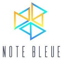 note bleue logo image