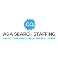 a&a search staffing logo image