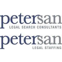 the petersan group and petersan legal staffing logo image