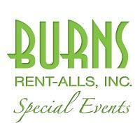 burns rent-alls, inc. logo image