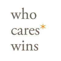 who cares wins logo image