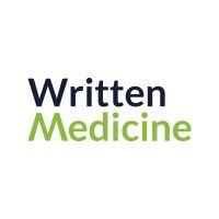 written medicine logo image