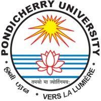 pondicherry university logo image