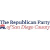 republican party of san diego county logo image