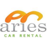 aries car rental logo image