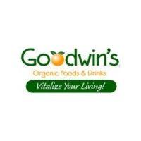 goodwin's organics foods and drinks logo image