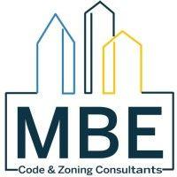 mbe code & zoning llc logo image