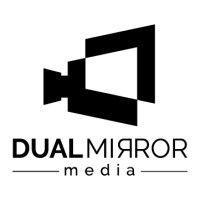 dual mirror media logo image