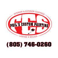 phil's custom painting logo image