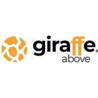 giraffe above logo image