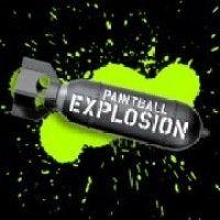 paintball explosion logo image