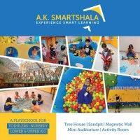 a k smartshala logo image