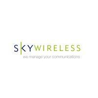 sky wireless communications logo image