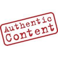 authentic content logo image