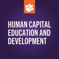 clemson university human capital education and development